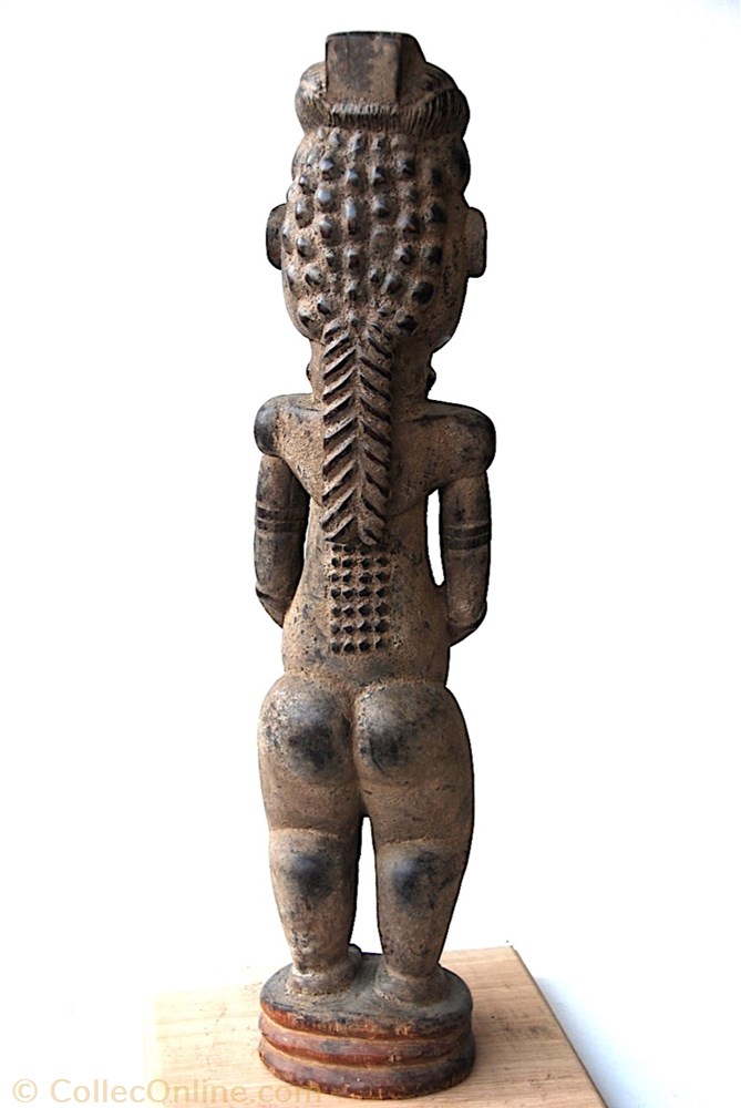 art antiquite africain statuette baoule 002