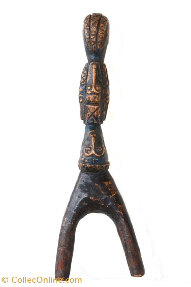 L-P Baoulé "Guli" 004 art antiquites africain armes l p baoule guli 004