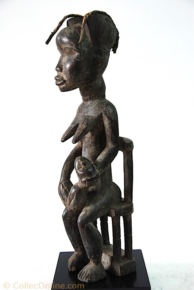art antiquite africain statuette dan bassa maternite 002