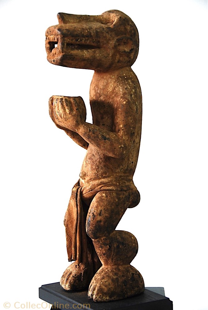 art antiquite africain statuette baoule 001