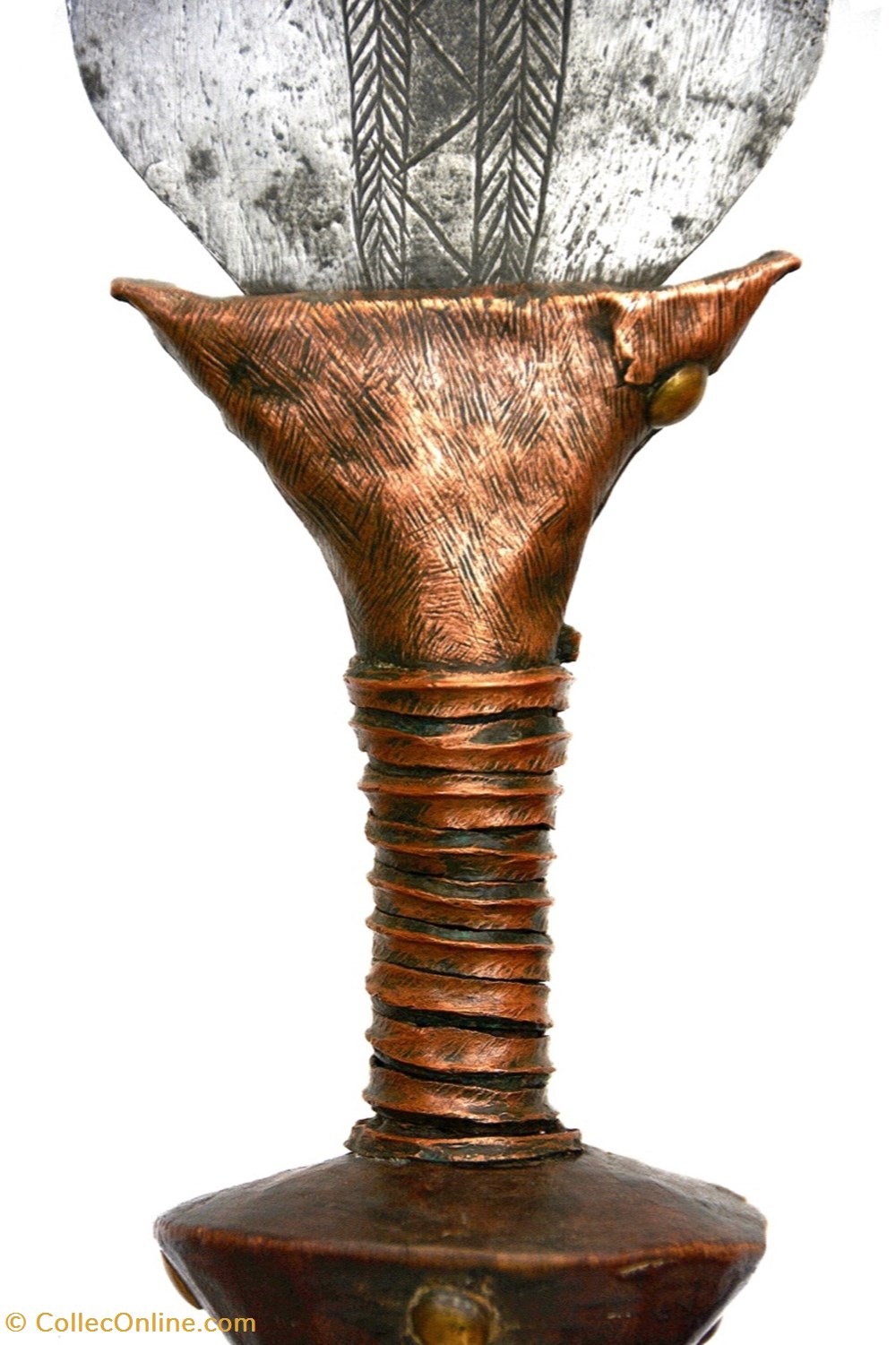 art antiquites africain armes mongo kundu 001
