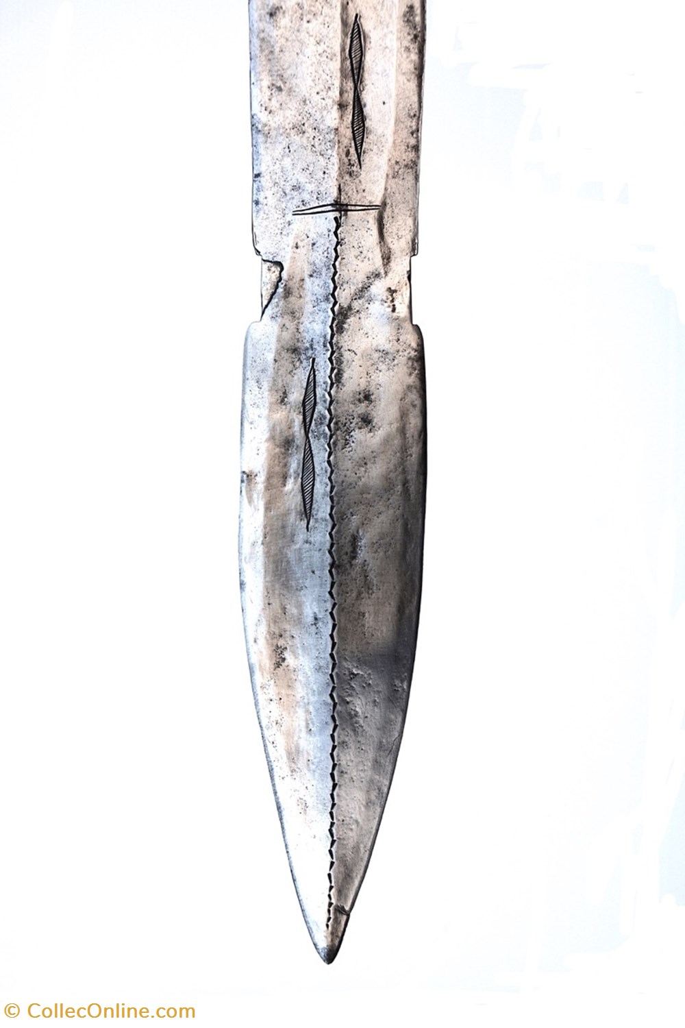 Tchokwé 001 2 art antiquites africain armes tchokwe 001