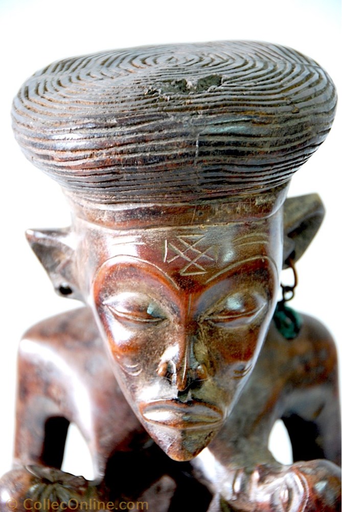 Tchokwé 001 5 art antiquite africain statuette tchokwe 001