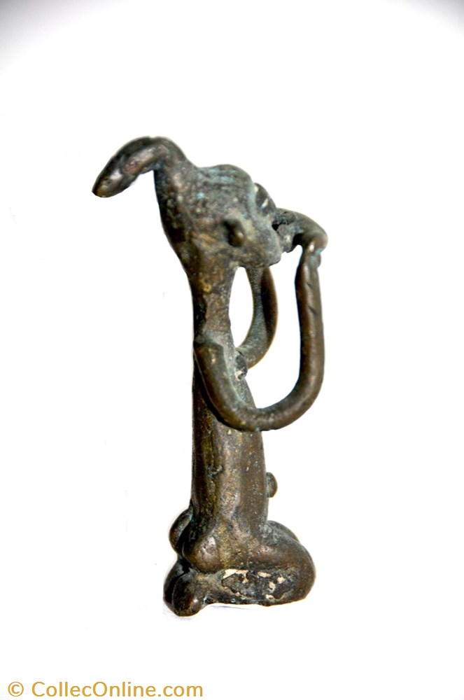 Poids Figuratif 001 4 art antiquites africain bronzes poids figuratif 001
