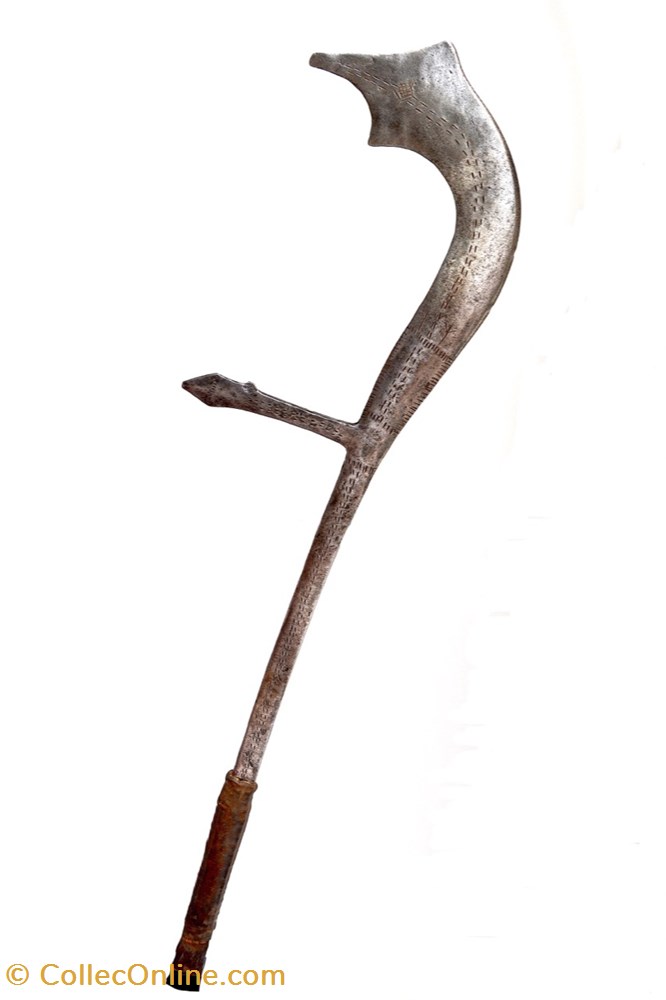 art antiquites africain armes ingessana murder 001