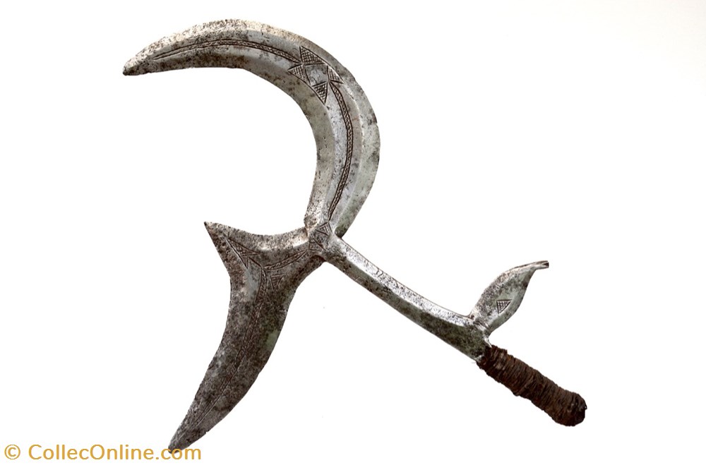 art antiquites africain armes ngbaka gbaya za 004