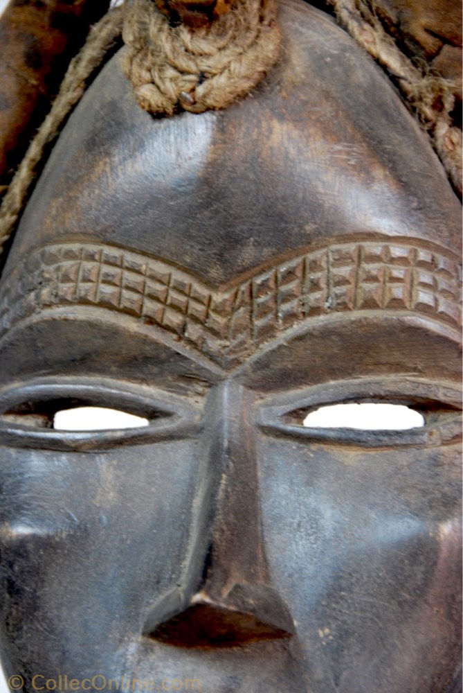 Dan 007 4 art antiquite africain masque dan 007