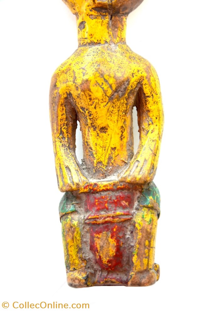 art antiquites africain armes l p baoule 002