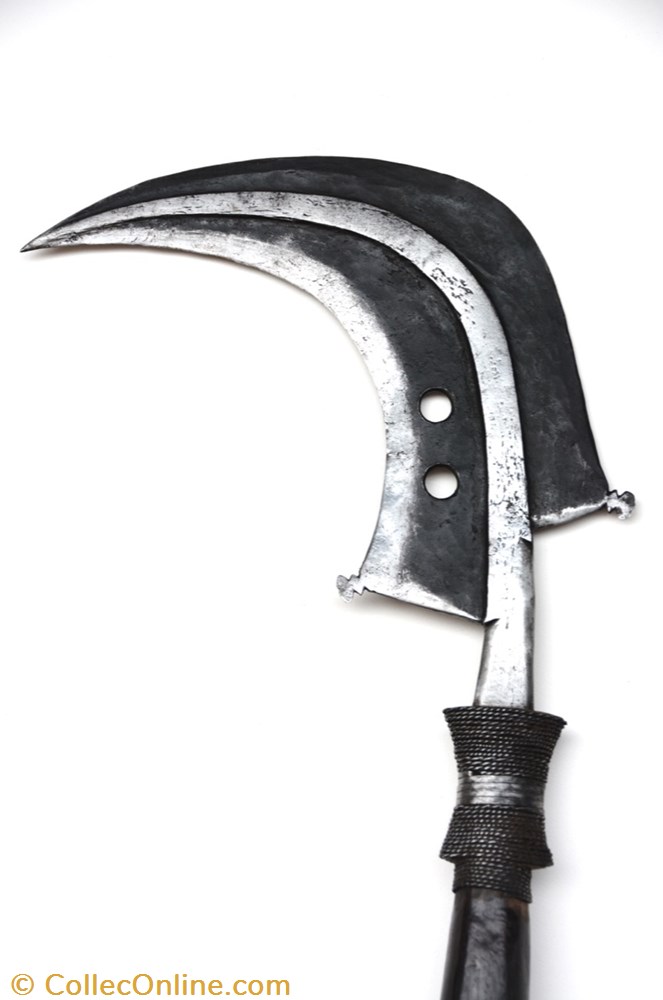 Mangbetu* 006 4 art antiquite africain arme mangbetu 006