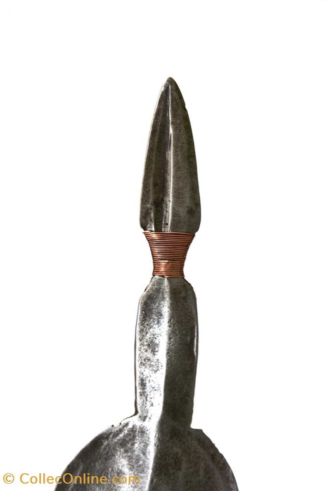 Yakoma disque Ngondi 006 5 art antiquite africain arme yakoma disque ngondi 006