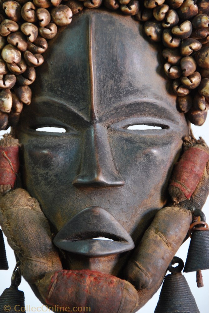 art antiquites africain masques dan 001