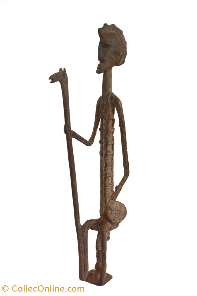 art antiquite africain bronze dogon soninke