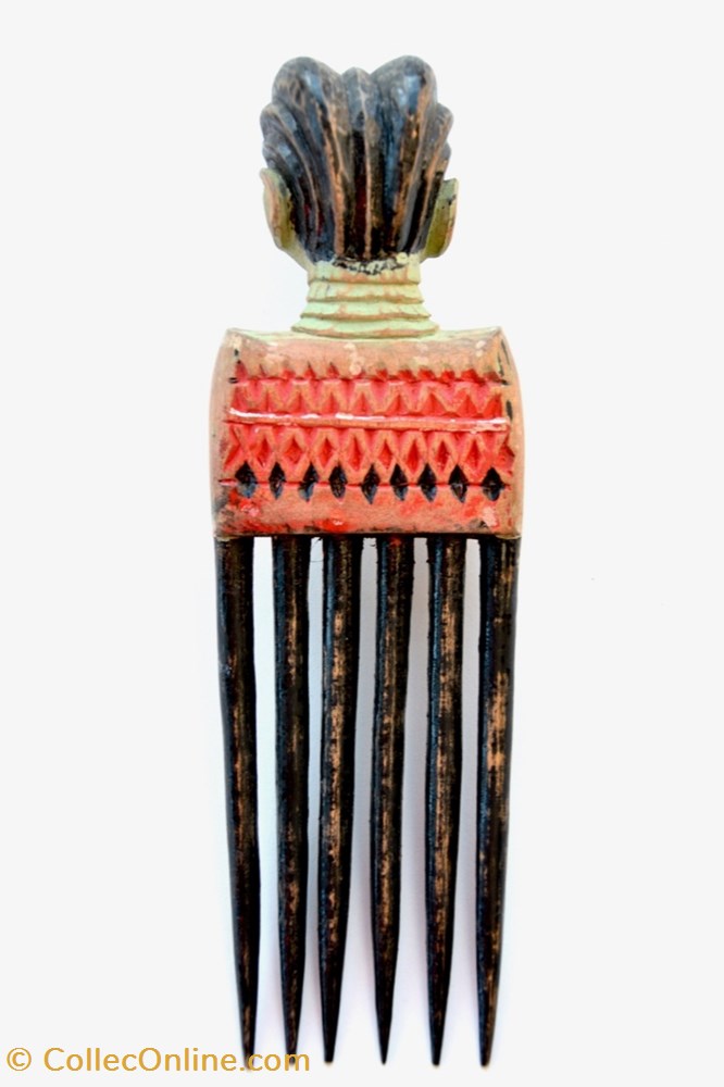 Peigne Abron-Baoulé 001 2 art antiquite africain peigne abron baoule 001