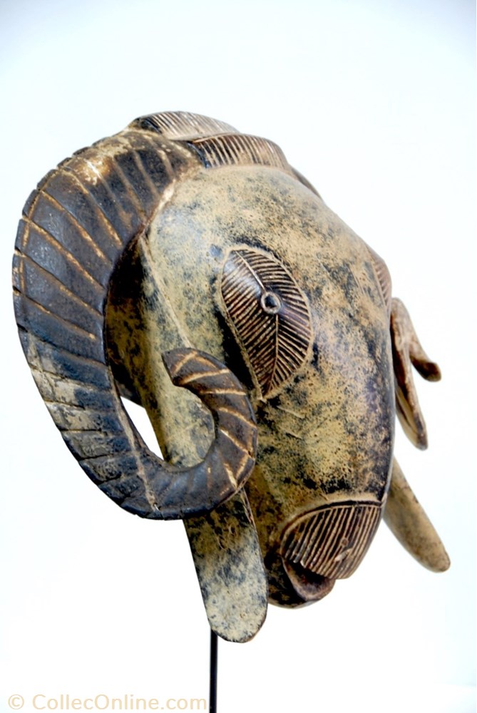 Baoulé 001 2 art antiquite africain masque baoule 001