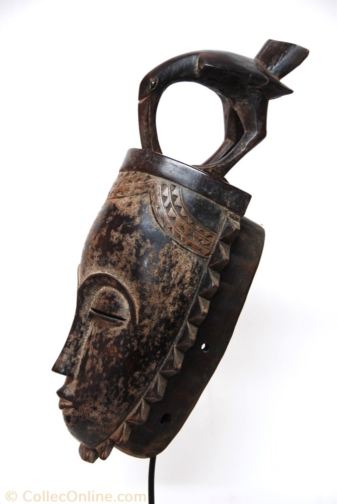 Yahouré 002 3 art antiquite africain masque yahoure 002