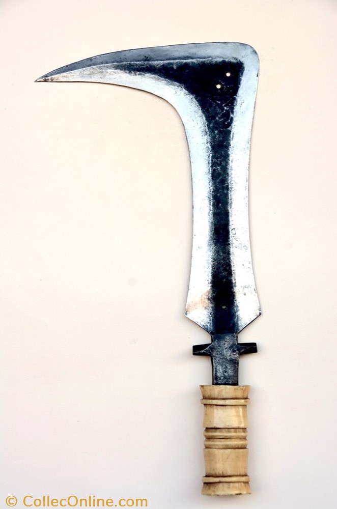 art antiquites africain armes budu ivoire 005