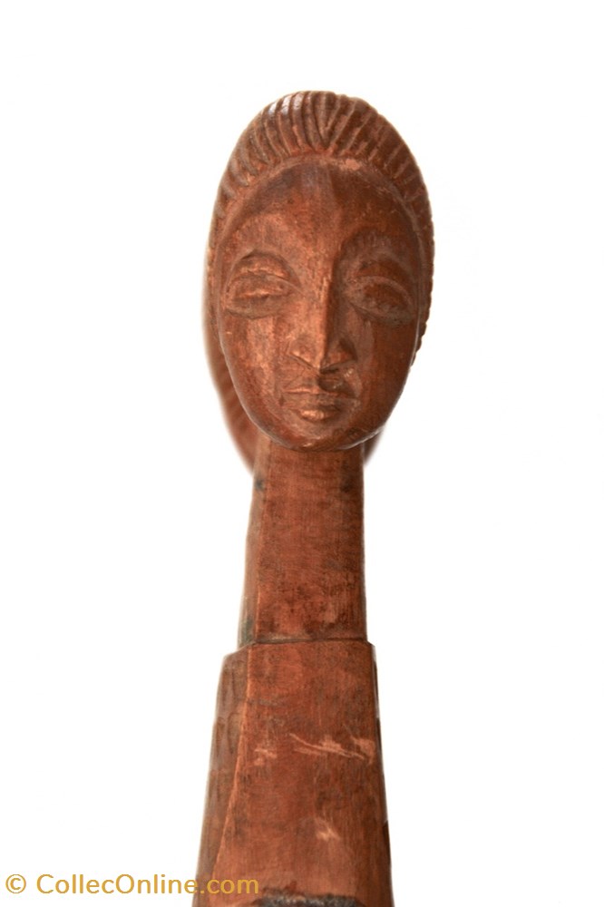art antiquites africain armes l p baoule 006