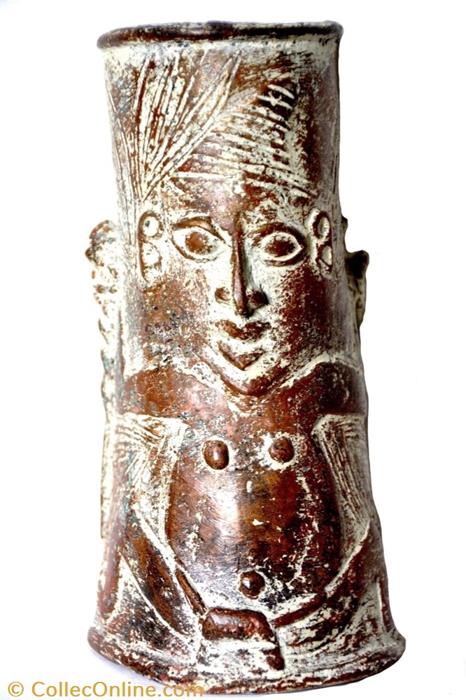 Brassière Bénin 002 art antiquite africain bronze brassiere benin 002