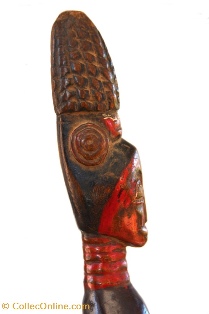 art antiquites africain armes l p abron baoule 002