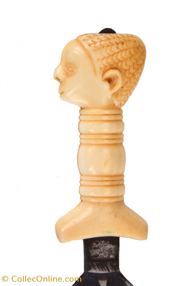 art antiquite africain arme mangbetu 005