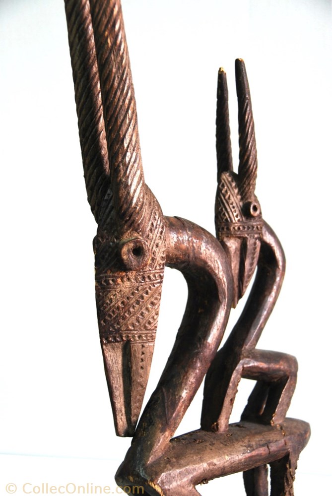 Bamana 003 2 art antiquite africain masque bamana 003