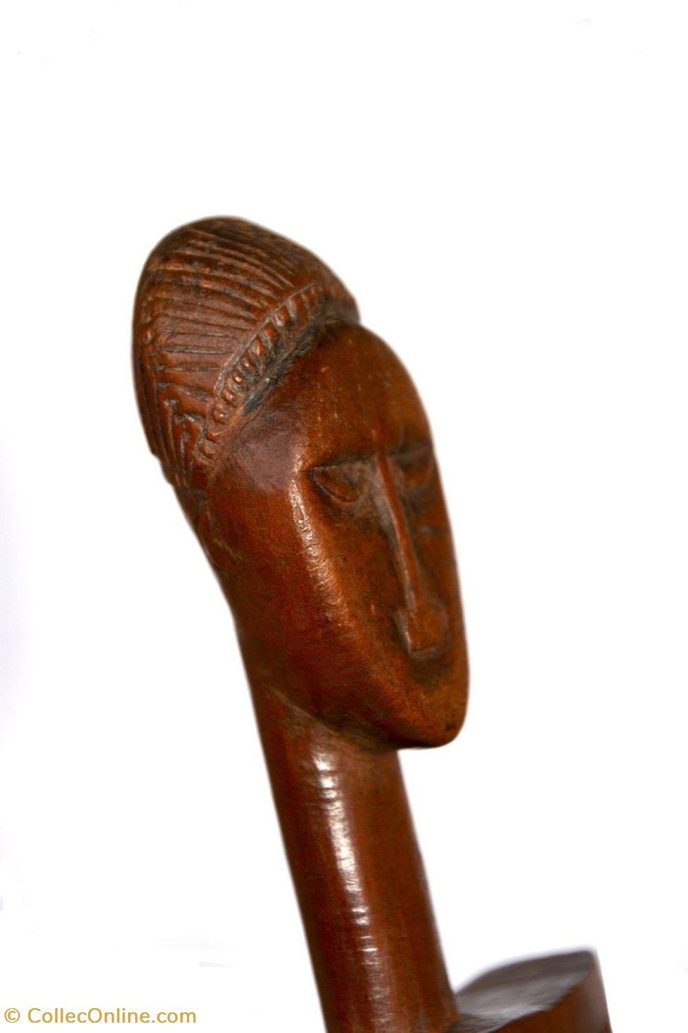 art antiquites africain peigne baoule 003