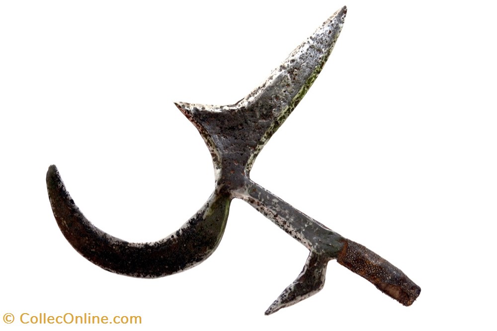 art antiquites africain armes ngbaka gbaya za 003