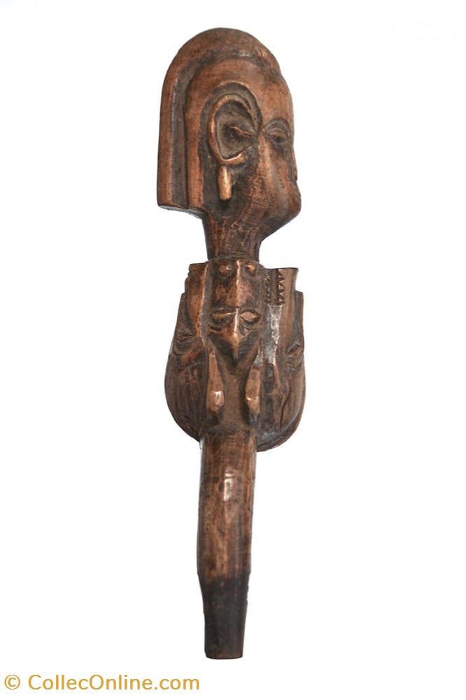 art antiquites africain armes l p baoule guli 002