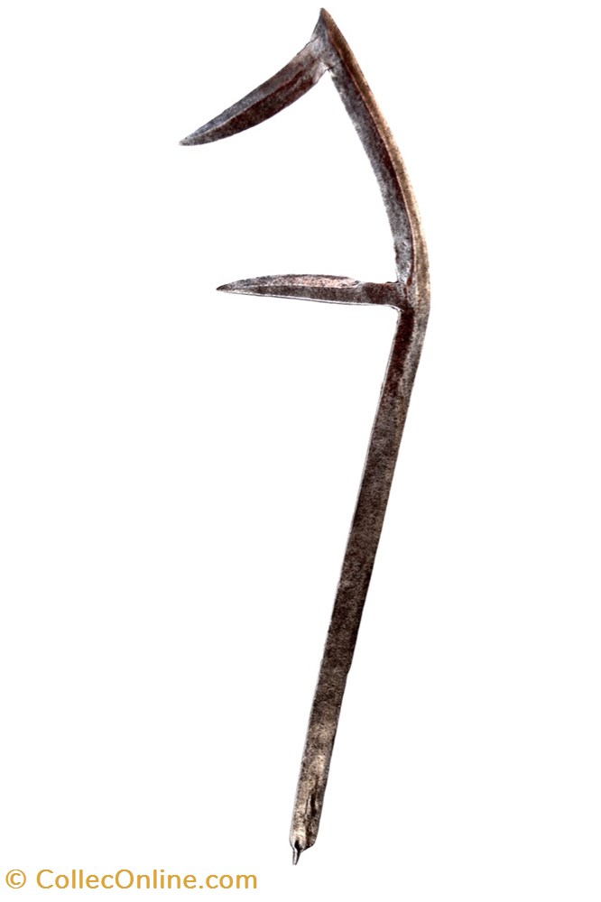 art antiquites africain armes laka ngambaye 008