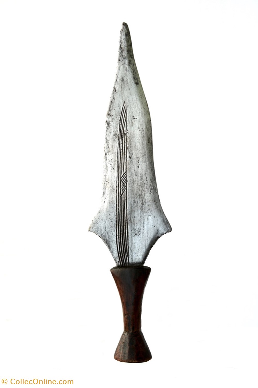 art antiquites africain armes mbole 002