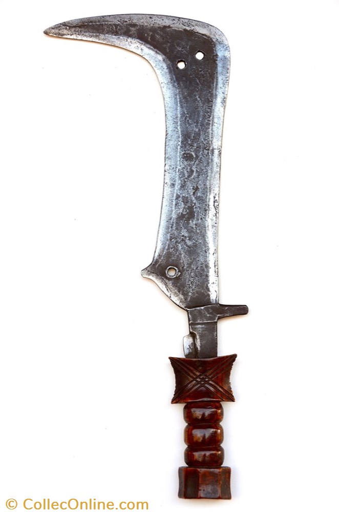art antiquites africain armes budu ivoire 001