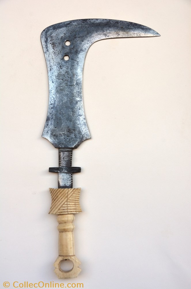 art antiquites africain armes budu ivoire 004