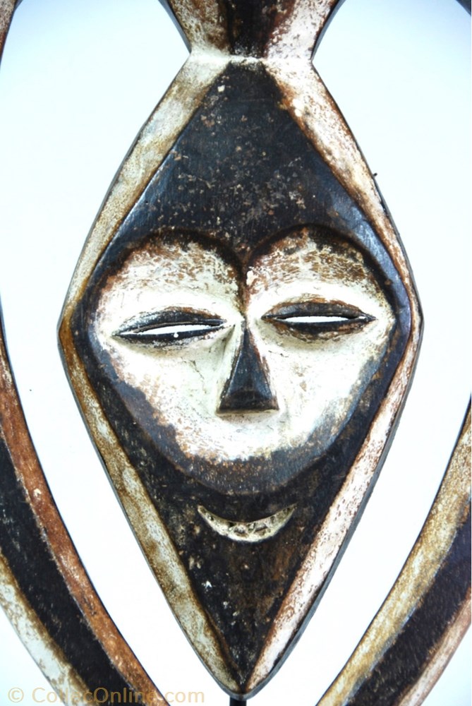 art antiquite africain masque kwele 002