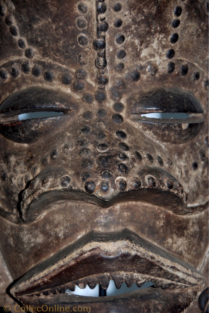 Wobé 001 3 art antiquite africain masque wobe 001