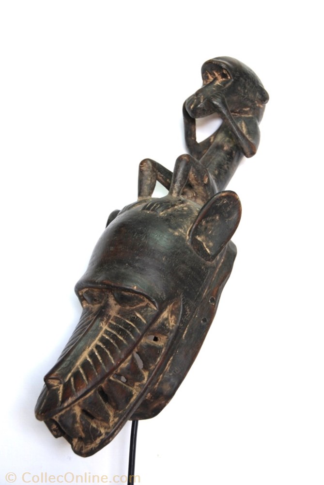 art antiquite africain masque baoule 005
