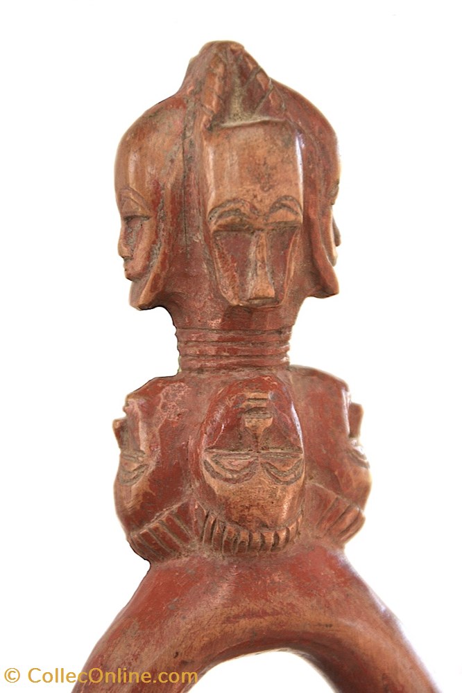 L-P Baoulé "Guli" 003 4 art antiquites africain armes l p baoule guli 003