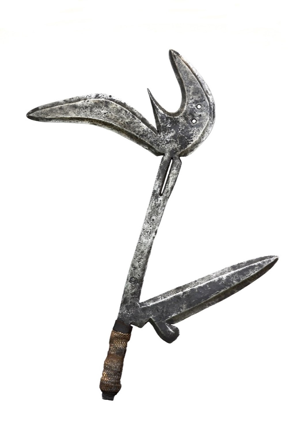 art antiquites africain armes yakoma zande 001