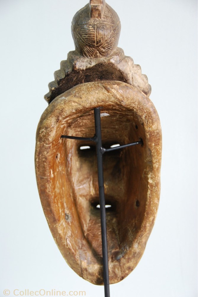 Baoulé 004 5 art antiquite africain masque baoule 004