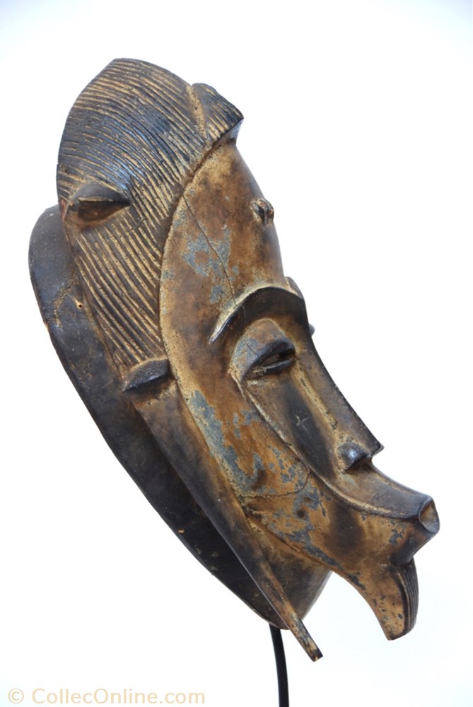 Gouro 004 3 art antiquite africain masque gouro 004