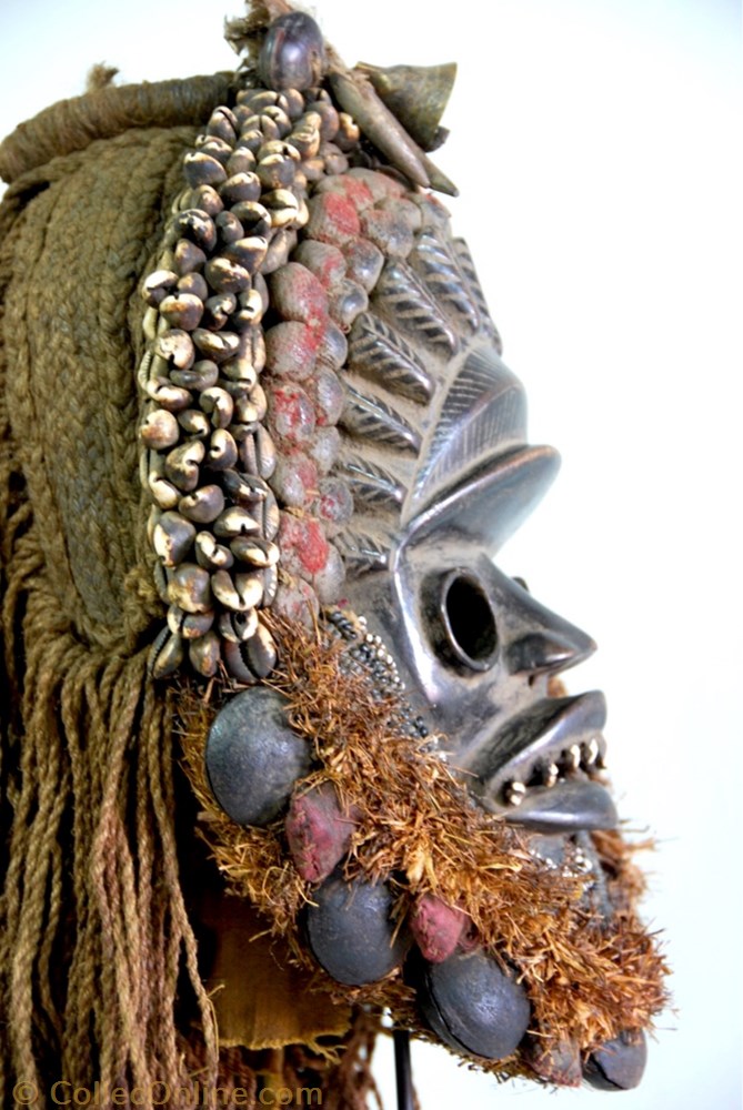 art antiquites africain masques dan 002