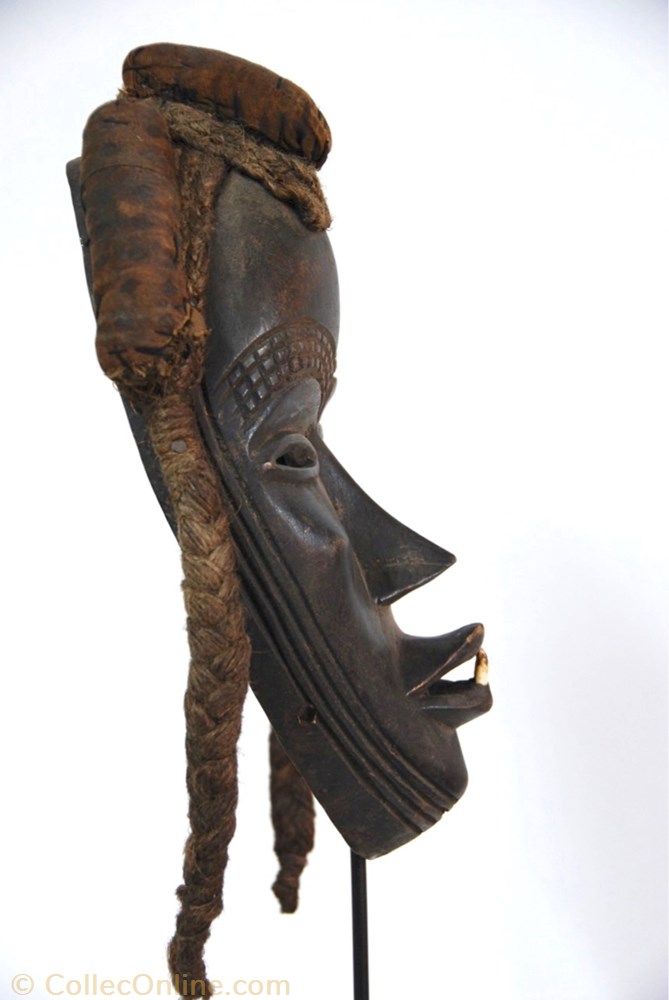 Dan 007 3 art antiquite africain masque dan 007