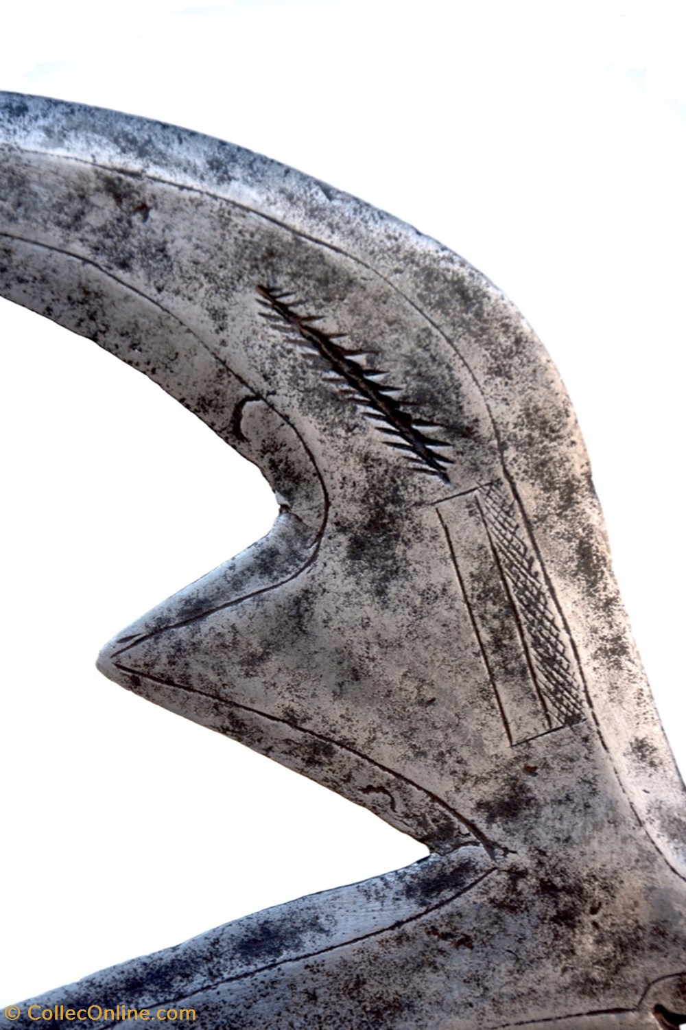 art antiquites africain armes banda mbugbu ouest 005