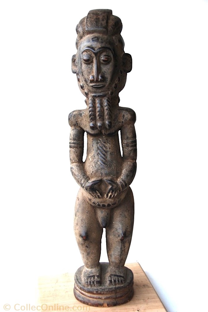 art antiquite africain statuette baoule 002