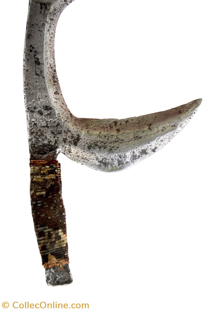 art antiquites africain armes ngbaka gbaya za sali 002