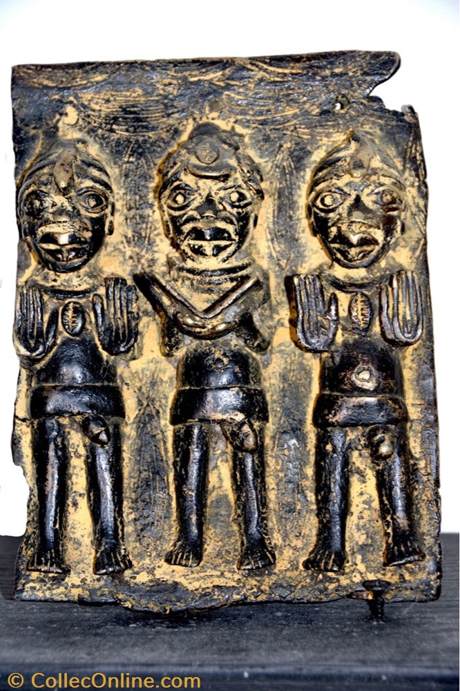 art antiquite africain bronze benin fresque 002