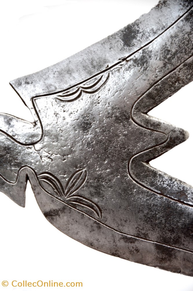 art antiquites africain armes banda mbugbu ouest 004