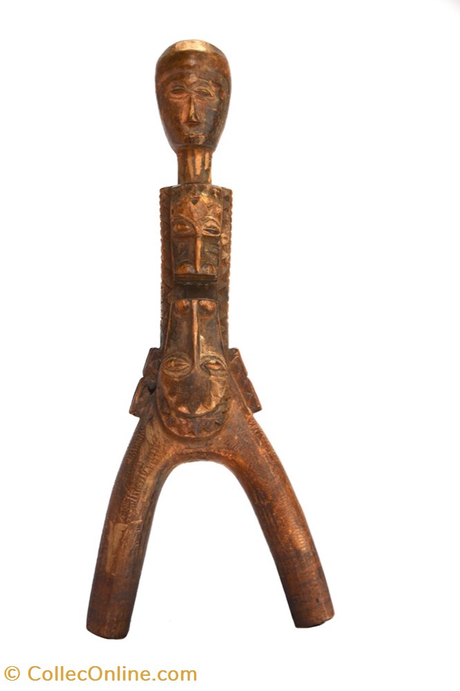 art antiquites africain armes l p baoule guli 001