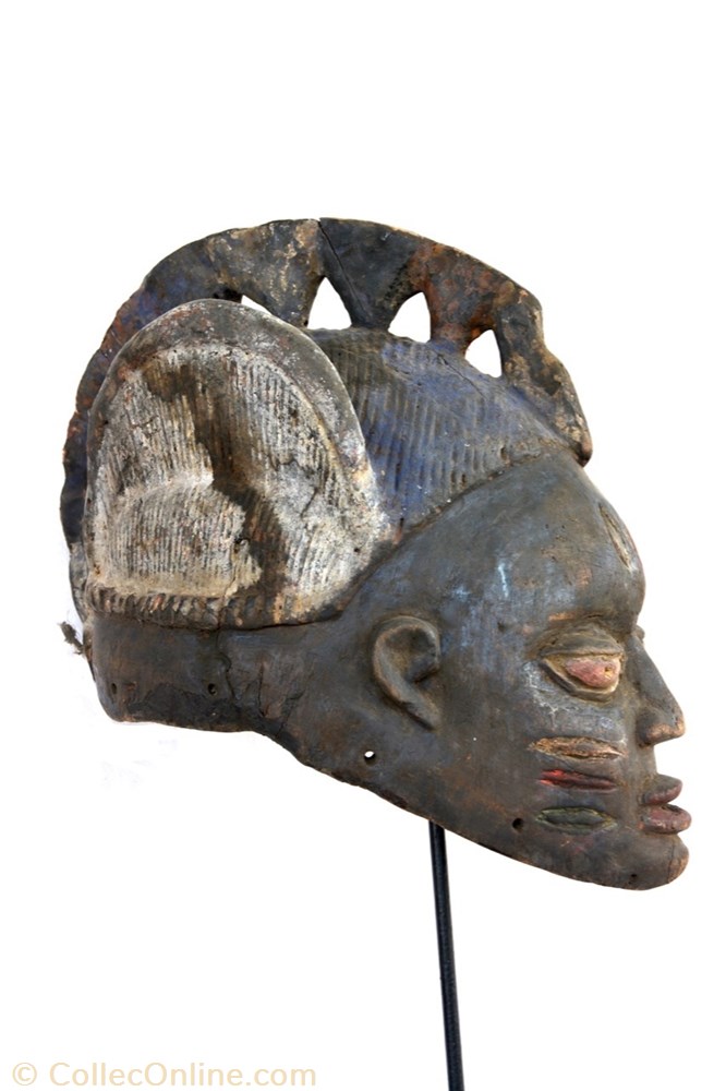 art antiquite africain masque yorouba 003