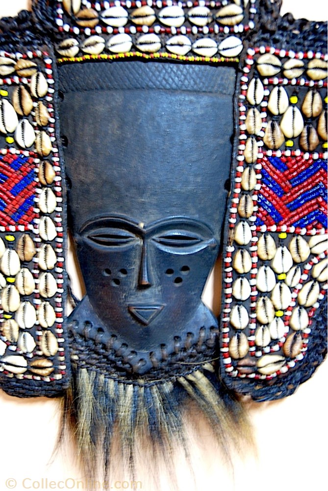 art antiquite africain masque lega 001