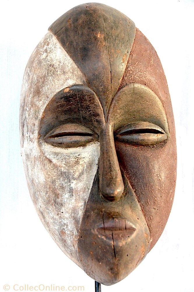 Galoa 001 art antiquite africain masque galoa 001